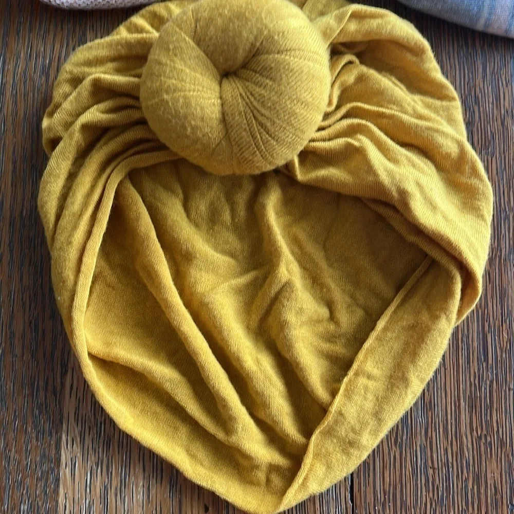 Bunny Knot Infant Hair Wraps Bundle of Three Size Extra Small